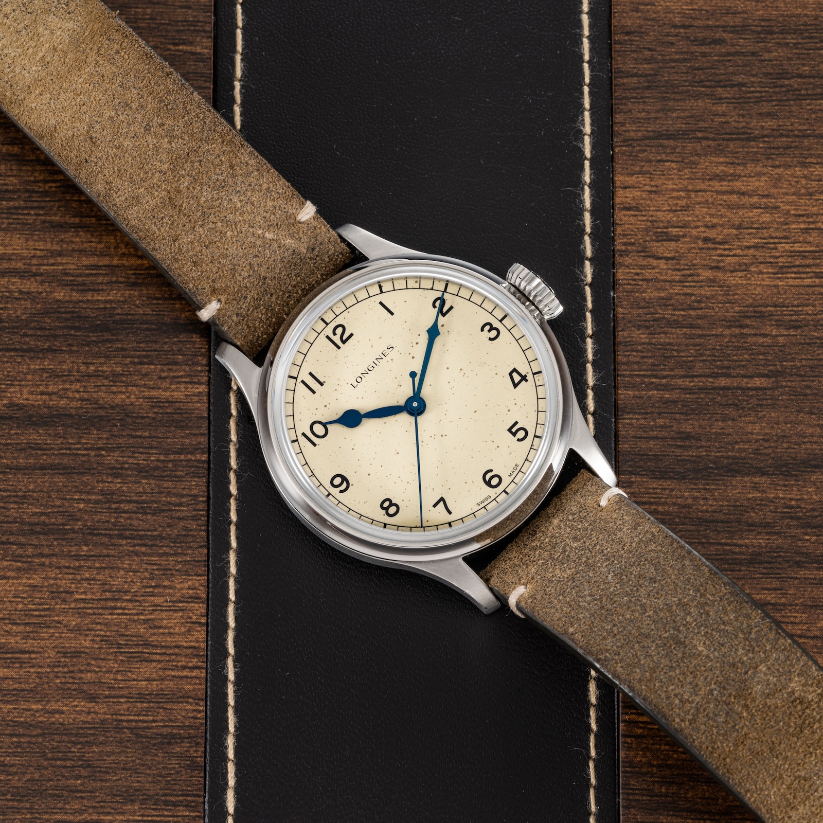 Pre-Owned Longines Heritage Millitary