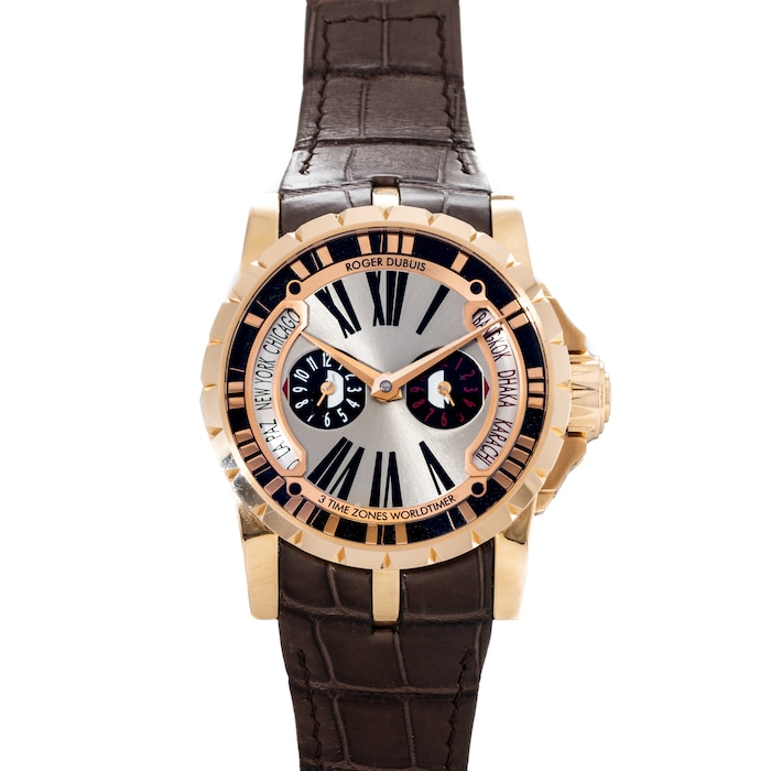Pre-Owned Roger Dubuis Excalibur World Time Triple Time