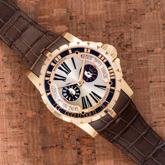 Pre-Owned Roger Dubuis Excalibur World Time Triple Time