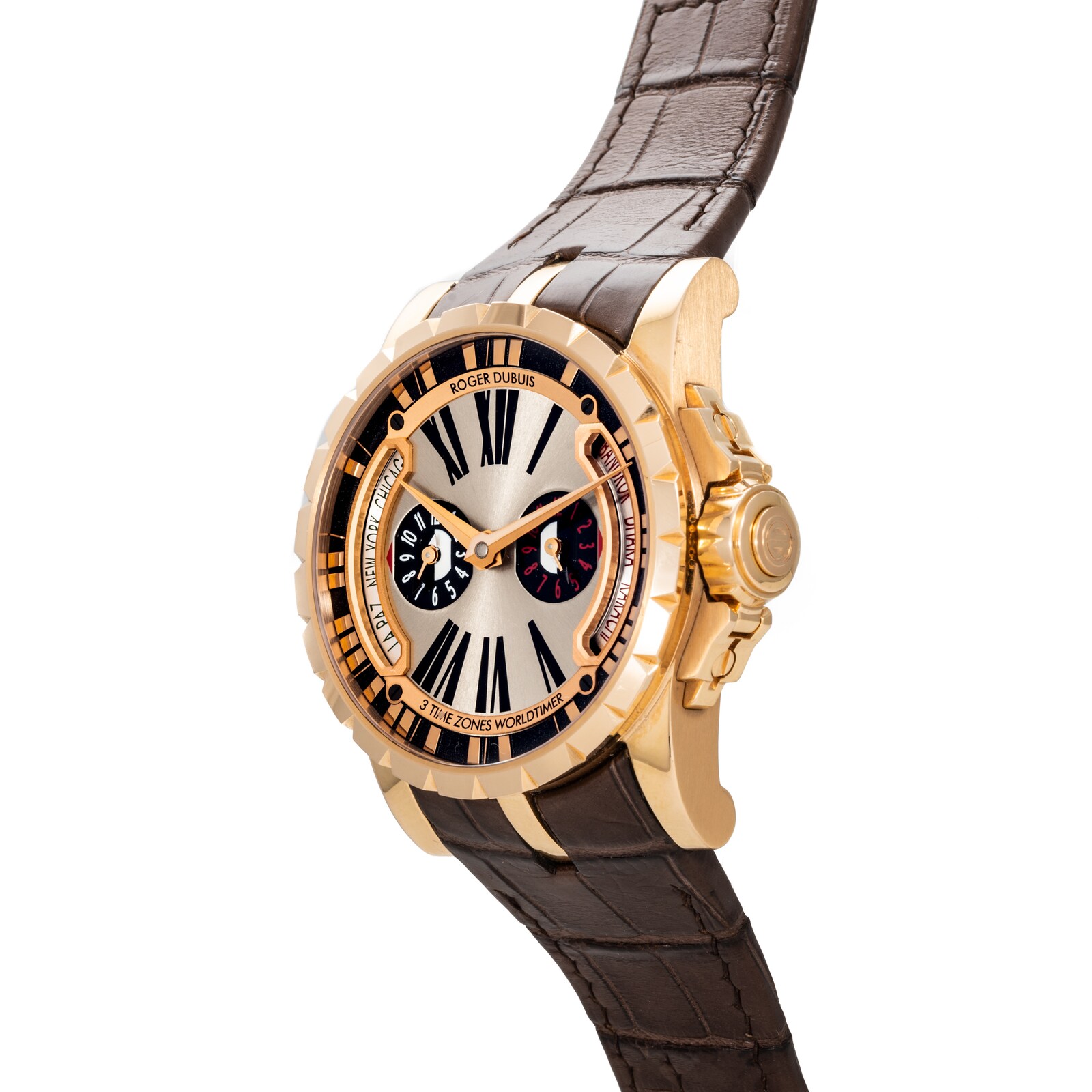 Pre-Owned Roger Dubuis Excalibur World Time Triple Time