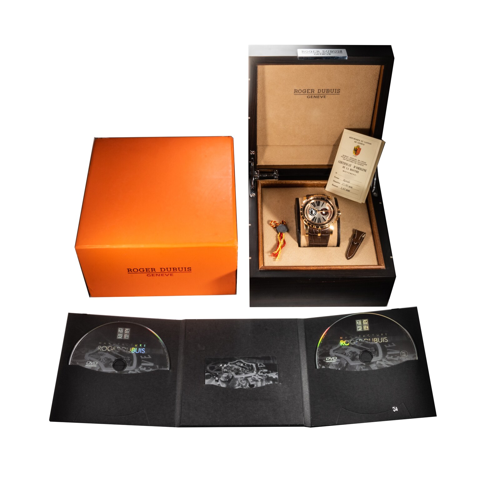 Pre-Owned Roger Dubuis Excalibur World Time Triple Time