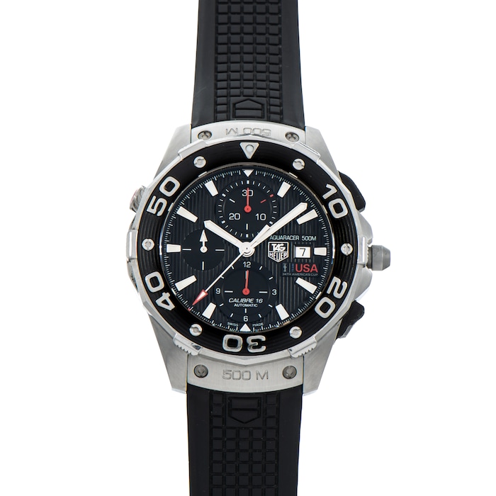 Pre-Owned TAG Heuer Aquaracer America's Cup Team USA