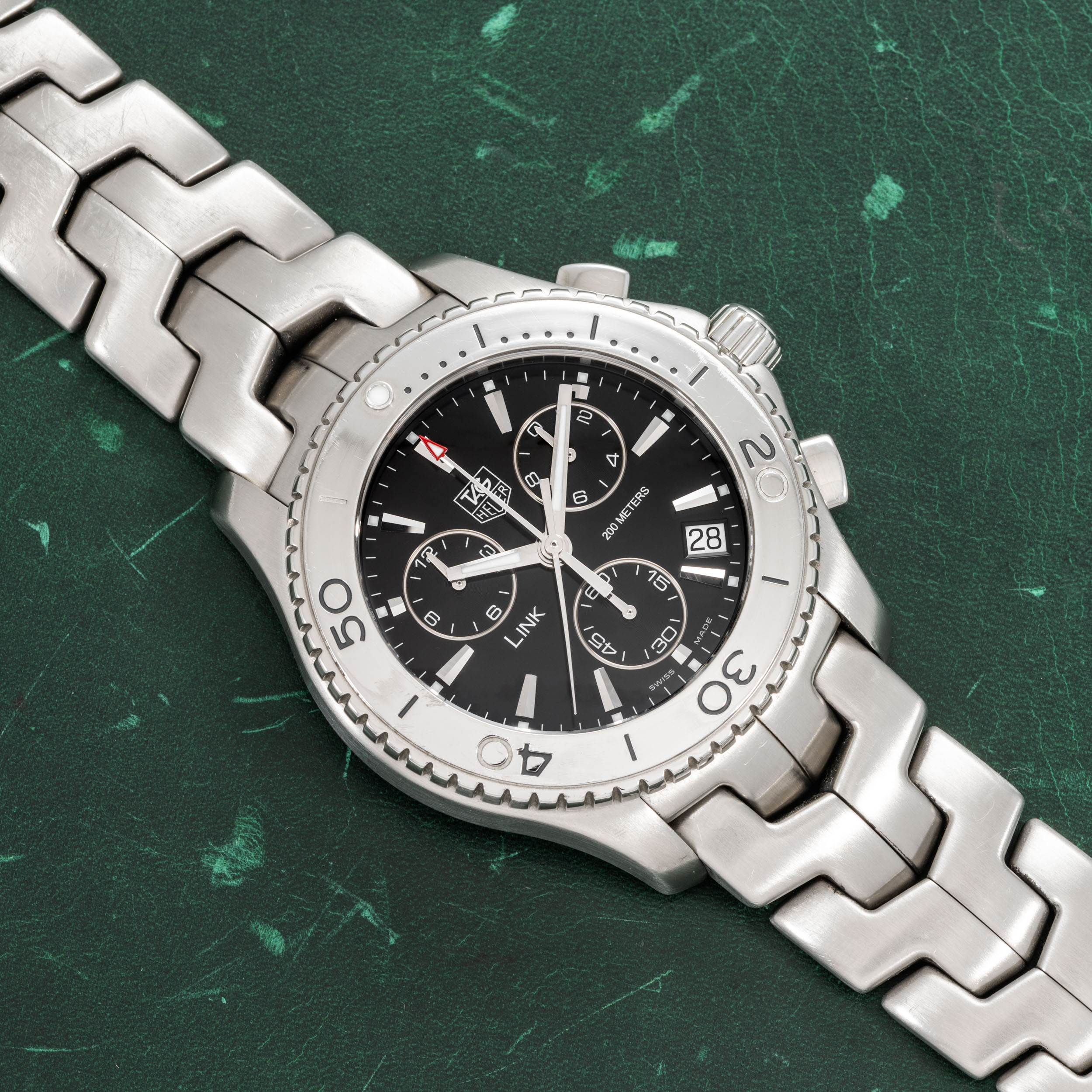 Tag heuer 2024 link chronograph quartz