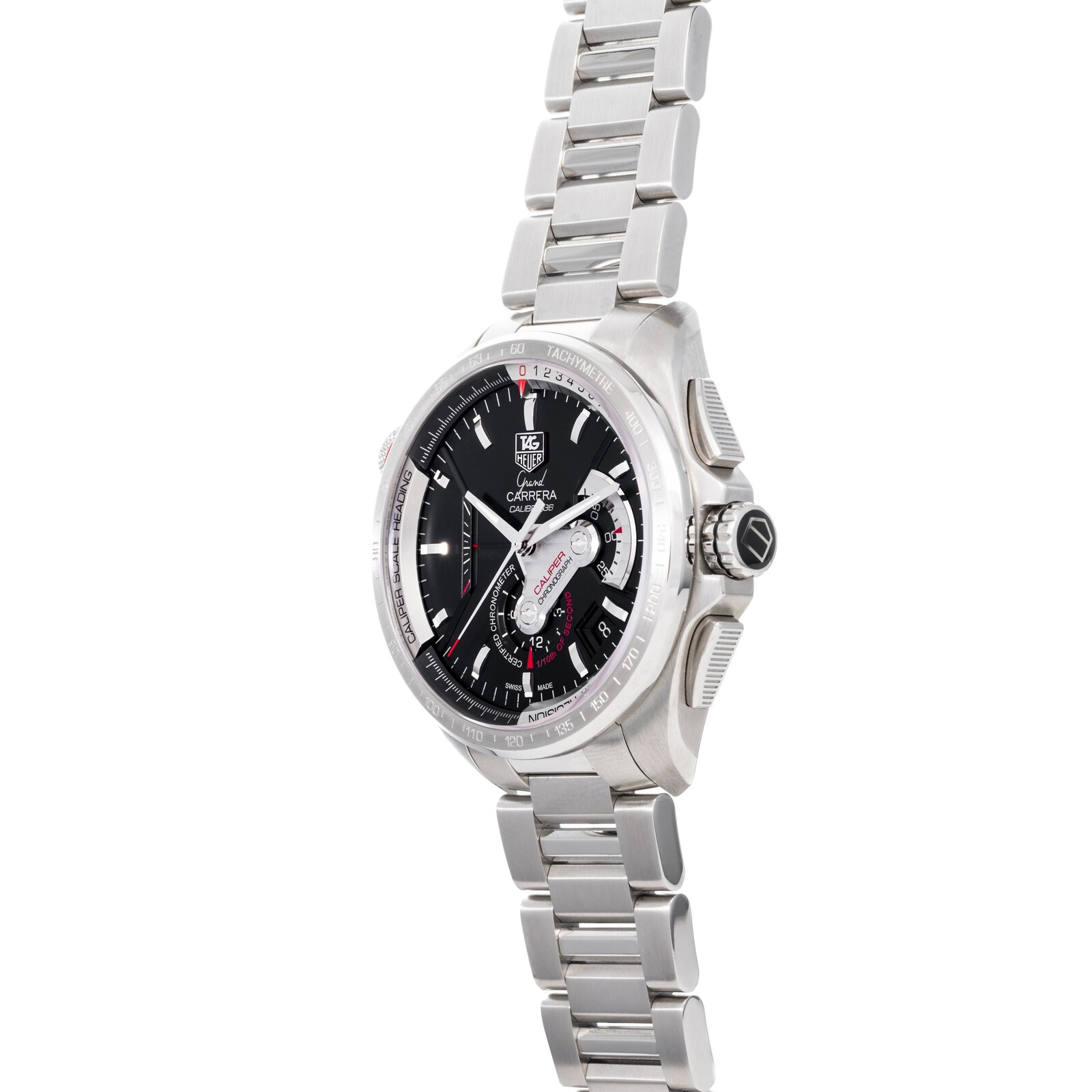 Pre-Owned Tag Heuer Grand Carrea Calibre 36 Caliper Chronograph