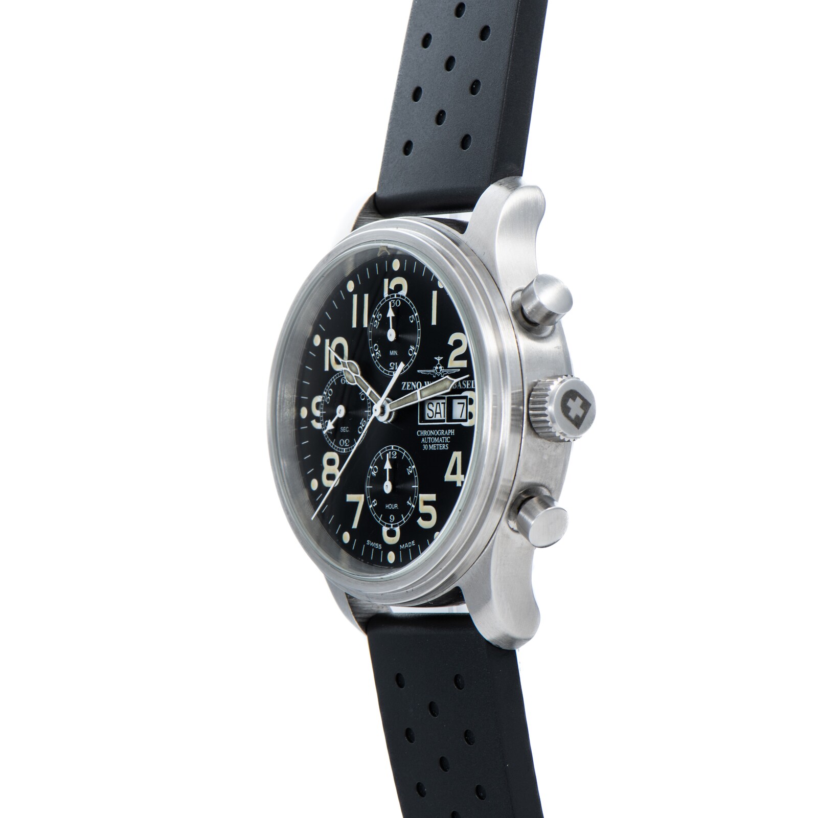 Pre-Owned Zeno Pilot's Chronograph