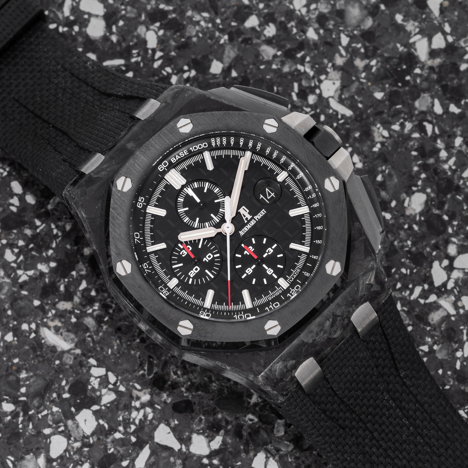Royal Oak Offshore Certified Pre Owned Watch in Black - Audemars