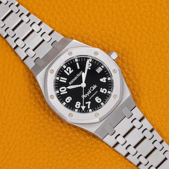 Pre-Owned Audemars Piguet Royal Oak 'Military' Dial