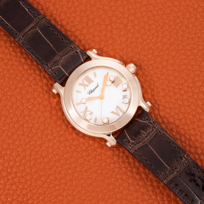 Pre-Owned Chopard Happy Sport Diamonds