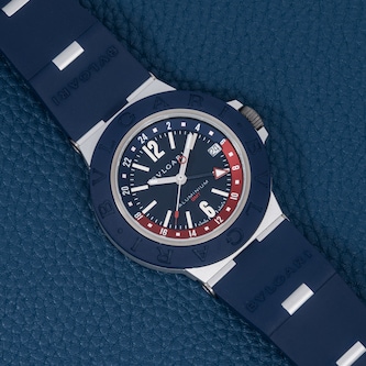 Pre-Owned Bvlgari Aluminum GMT