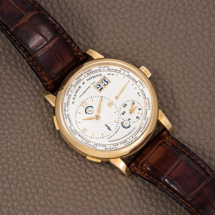 Pre-Owned A. Lange & Sohne Lange 1 Timezone