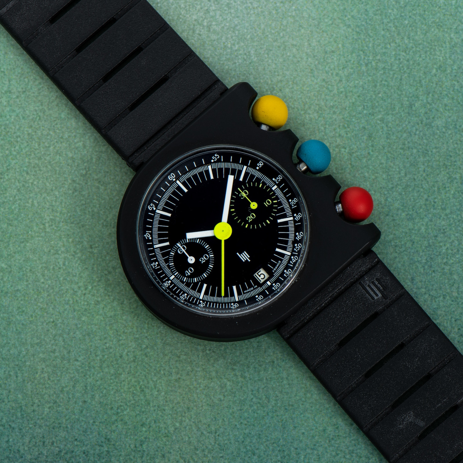 Pre-Owned LIP Mach 2000 'Dark Master' Chronograph