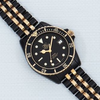 Pre-Owned Tag Heuer Professtional 1000 Diver 'Black Coral'