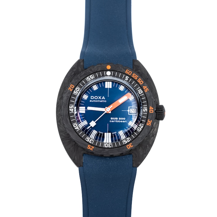 Pre-Owned DOXA Sub 300 Carbon 'Caribbean'