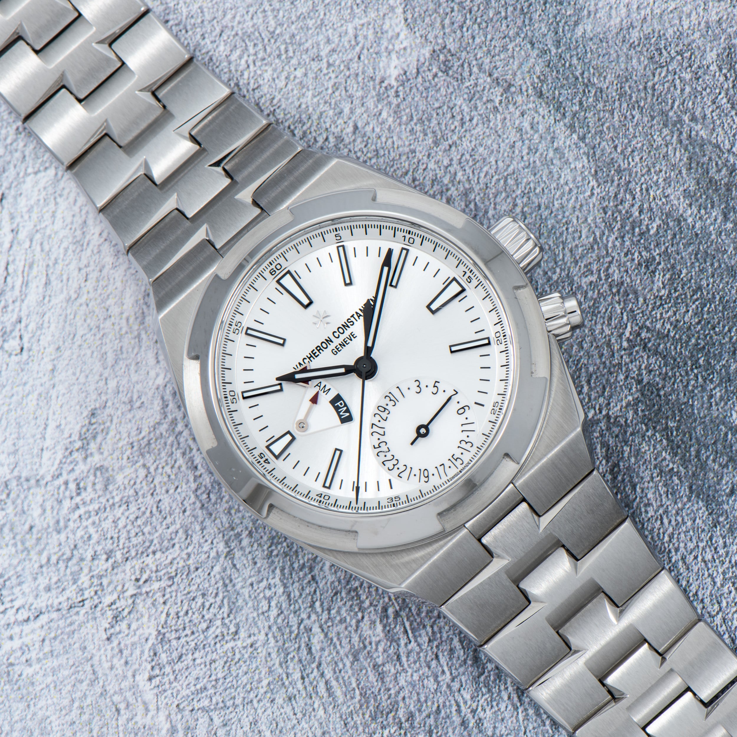 Vacheron constantin dual time overseas hot sale