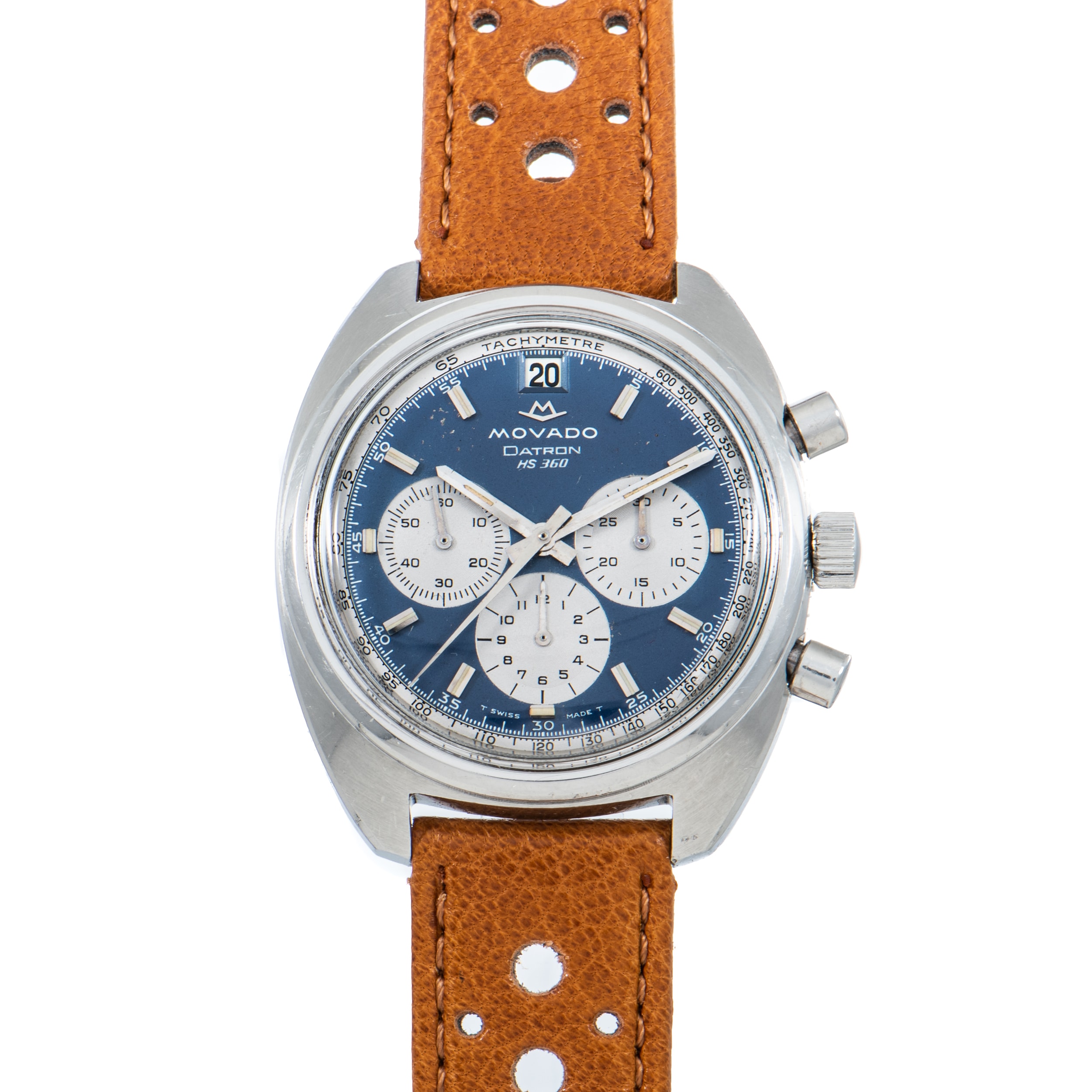 Vintage movado outlet datron chronograph