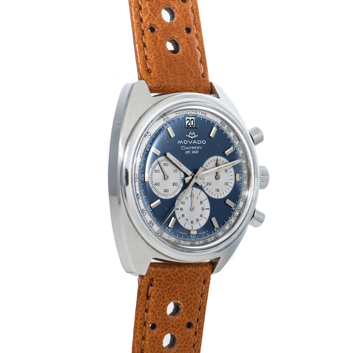 Pre-Owned Modovo Datron 'Blue Panda' El Primero Chronograph