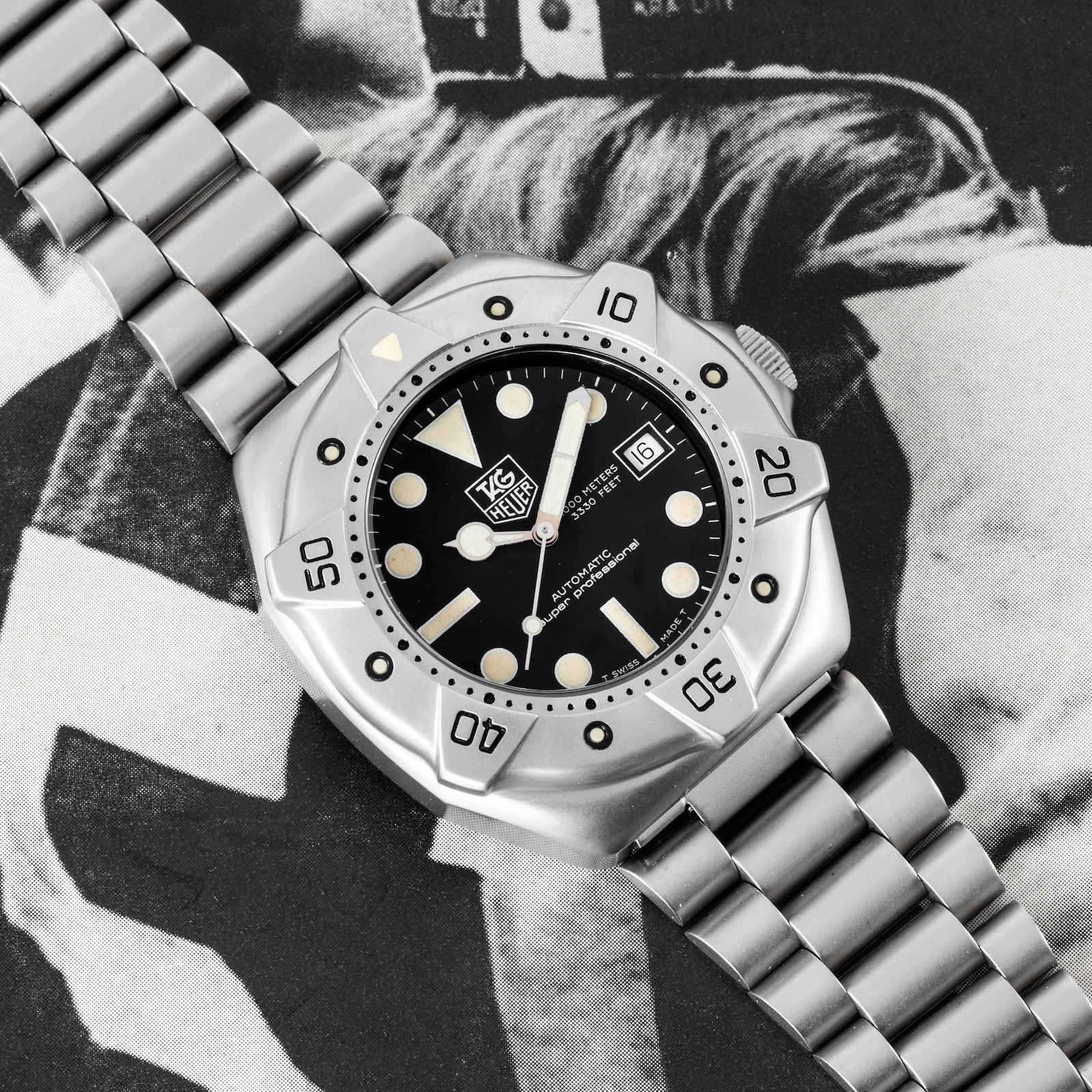 Pre-Owned TAG Heuer Super Professional Diver