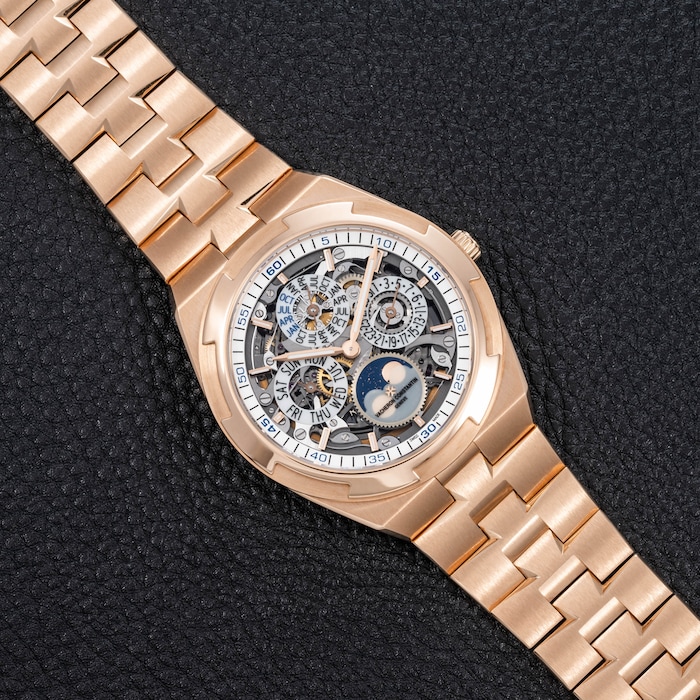 Pre-Owned Vacheron Constantin Overseas Perpetual Calendar Moonphase 'Skeleton'