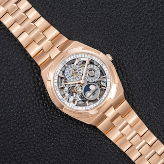 Pre-Owned Vacheron Constantin Overseas Perpetual Calendar Moonphase 'Skeleton'