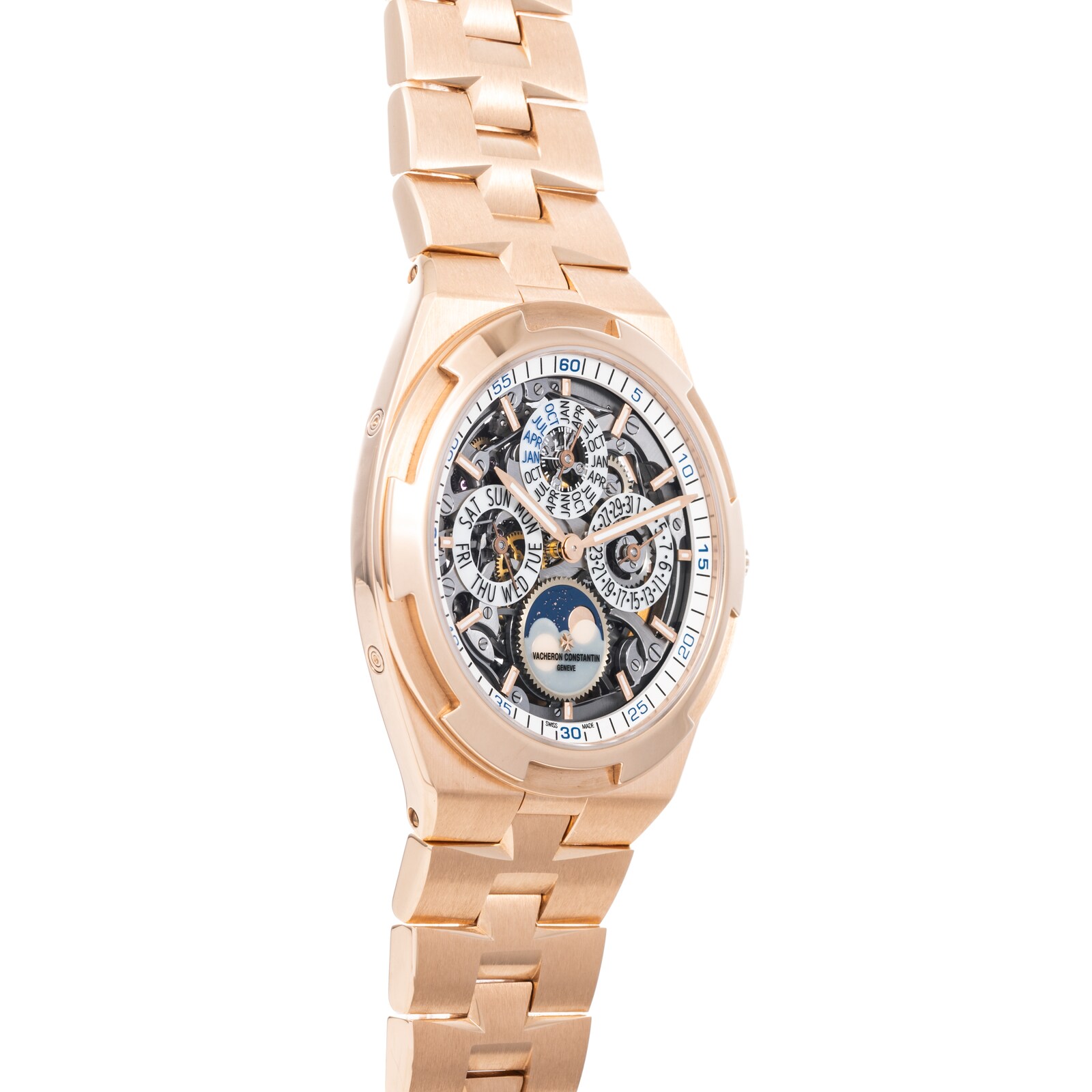 Pre-Owned Vacheron Constantin Overseas Perpetual Calendar Moonphase 'Skeleton'