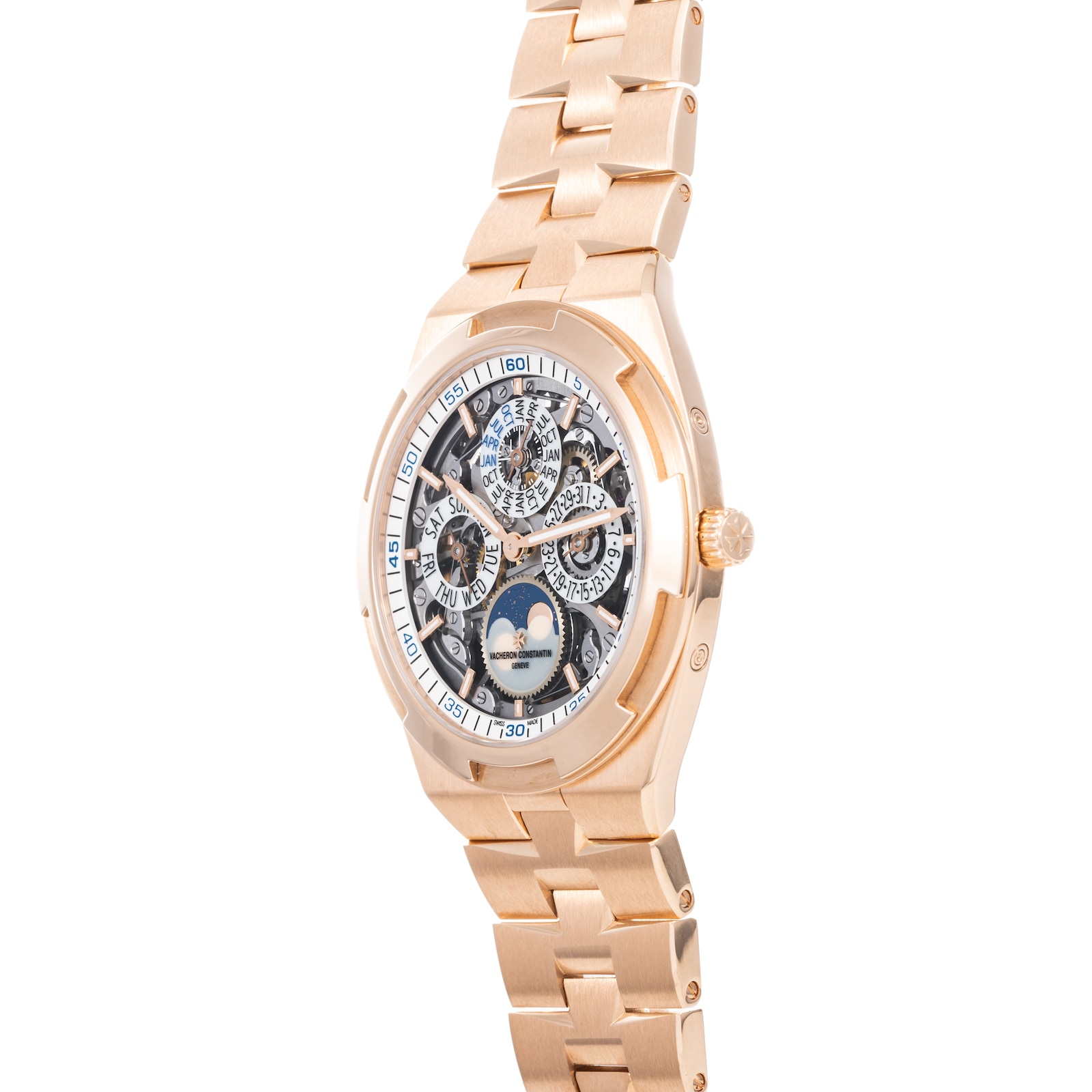 Pre-Owned Vacheron Constantin Overseas Perpetual Calendar Moonphase 'Skeleton'