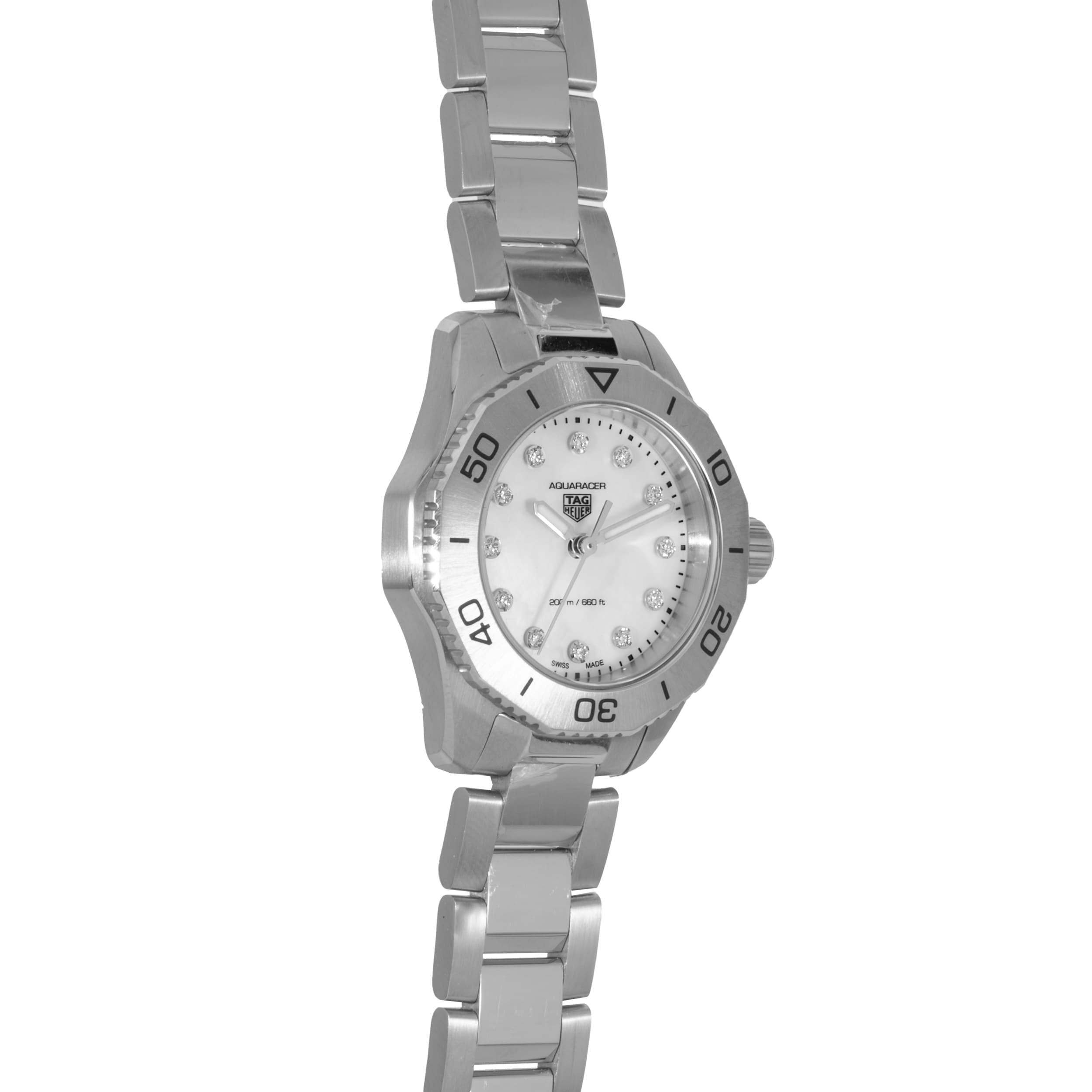 Ladies tag heuer outlet aquaracer mother of pearl