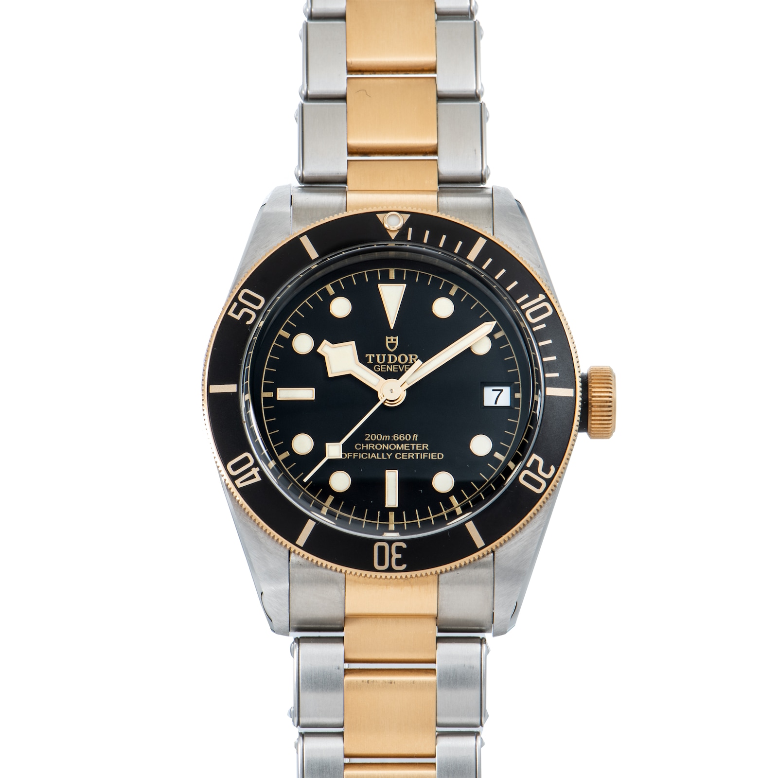 Pre-Owned Tudor Black Bay S&G
