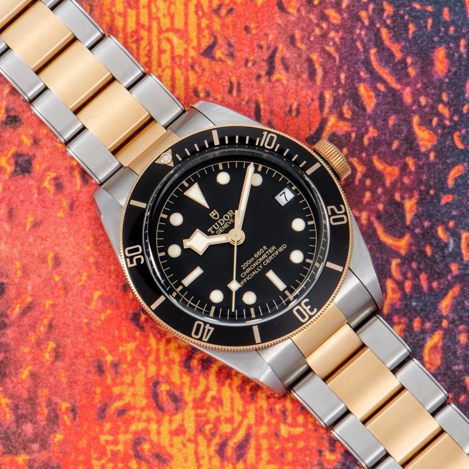 Pre-Owned Tudor Black Bay S&G