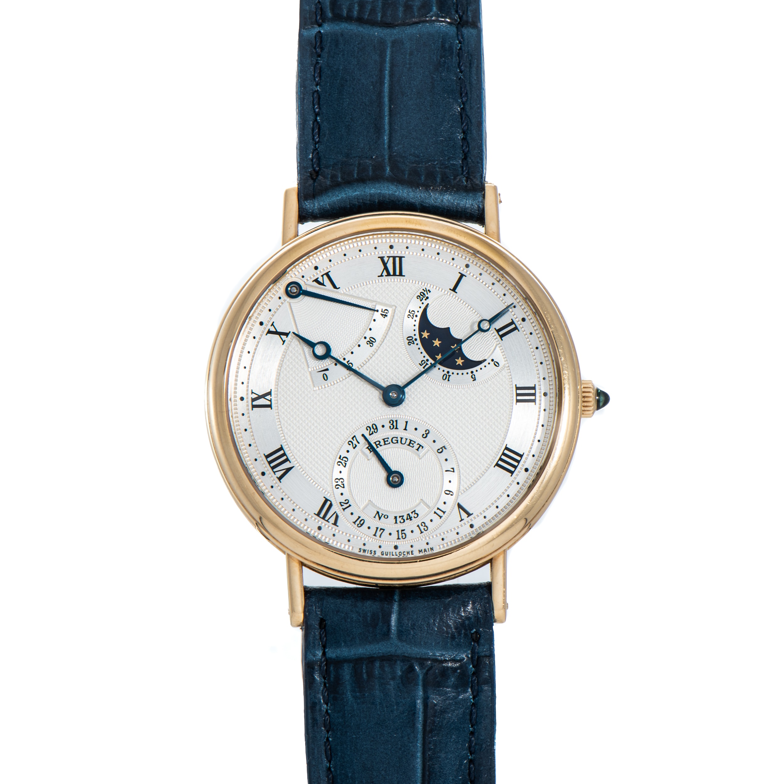 Pre Owned Breguet Classique Moonphase Power Reserve Date 40991072