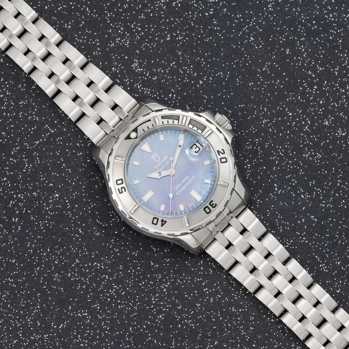 Pre-Owned Tudor Hydronaut 'Mother of Pearl'