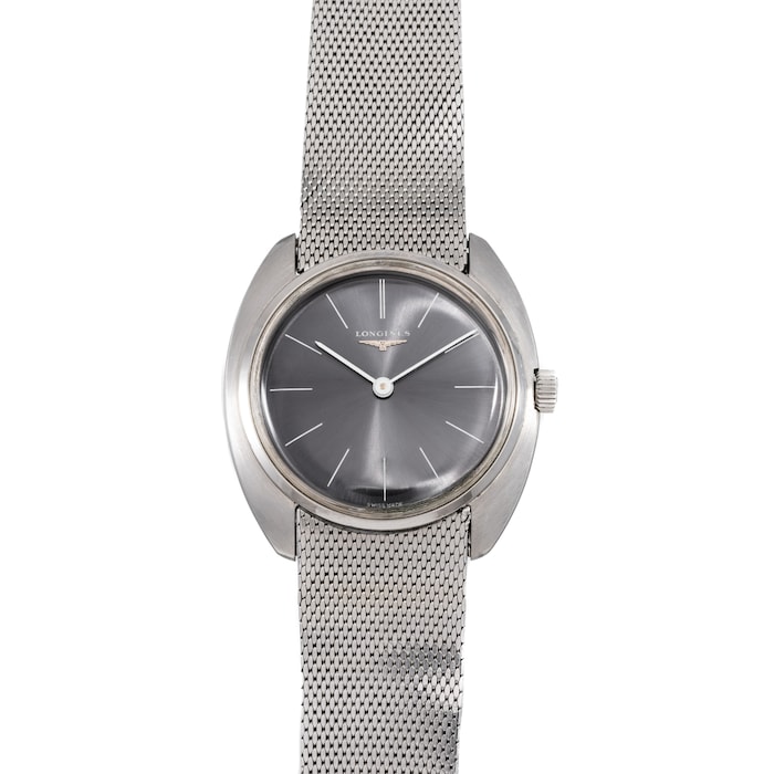 Pre-Owned Longines Steel Dress Watch