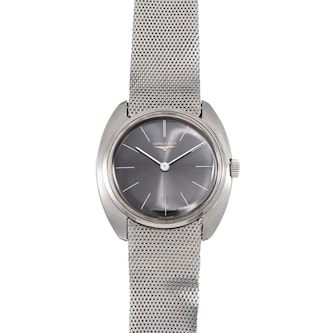 Pre-Owned Longines Steel Dress Watch Pre-Owned Longines Steel Dress Watch