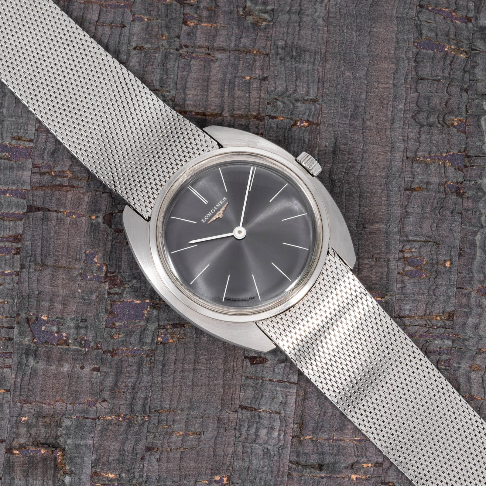 Pre-Owned Longines Steel Dress Watch