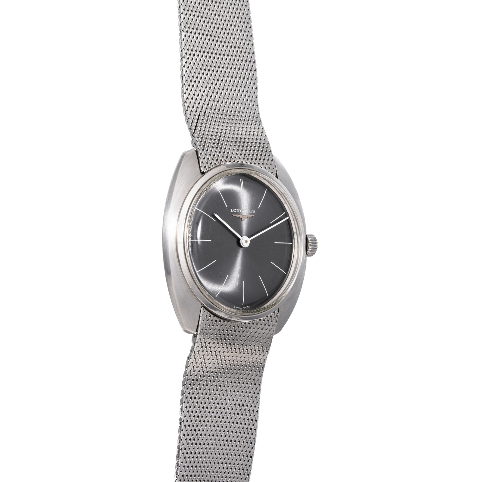 Pre-Owned Longines Steel Dress Watch