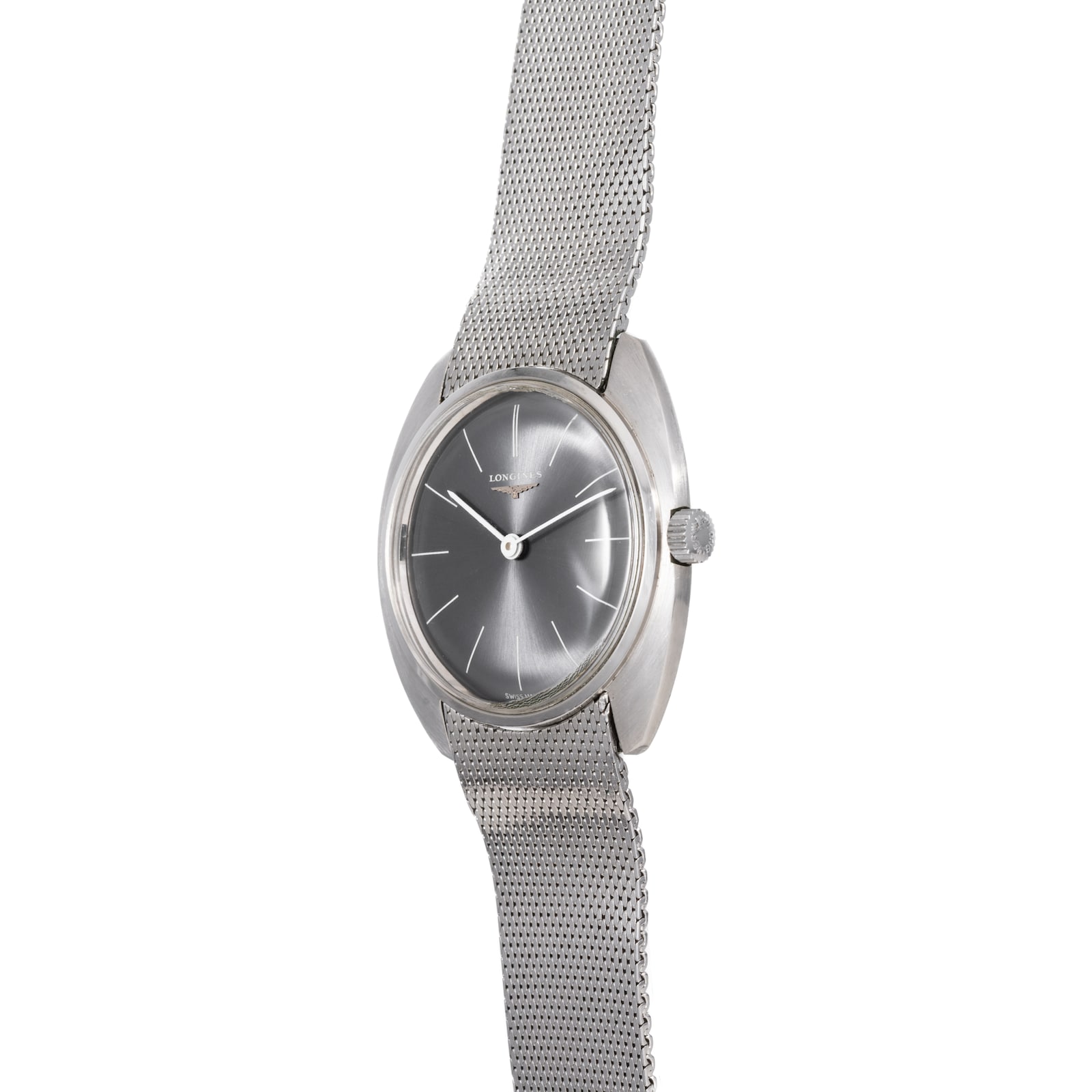 Pre-Owned Longines Steel Dress Watch