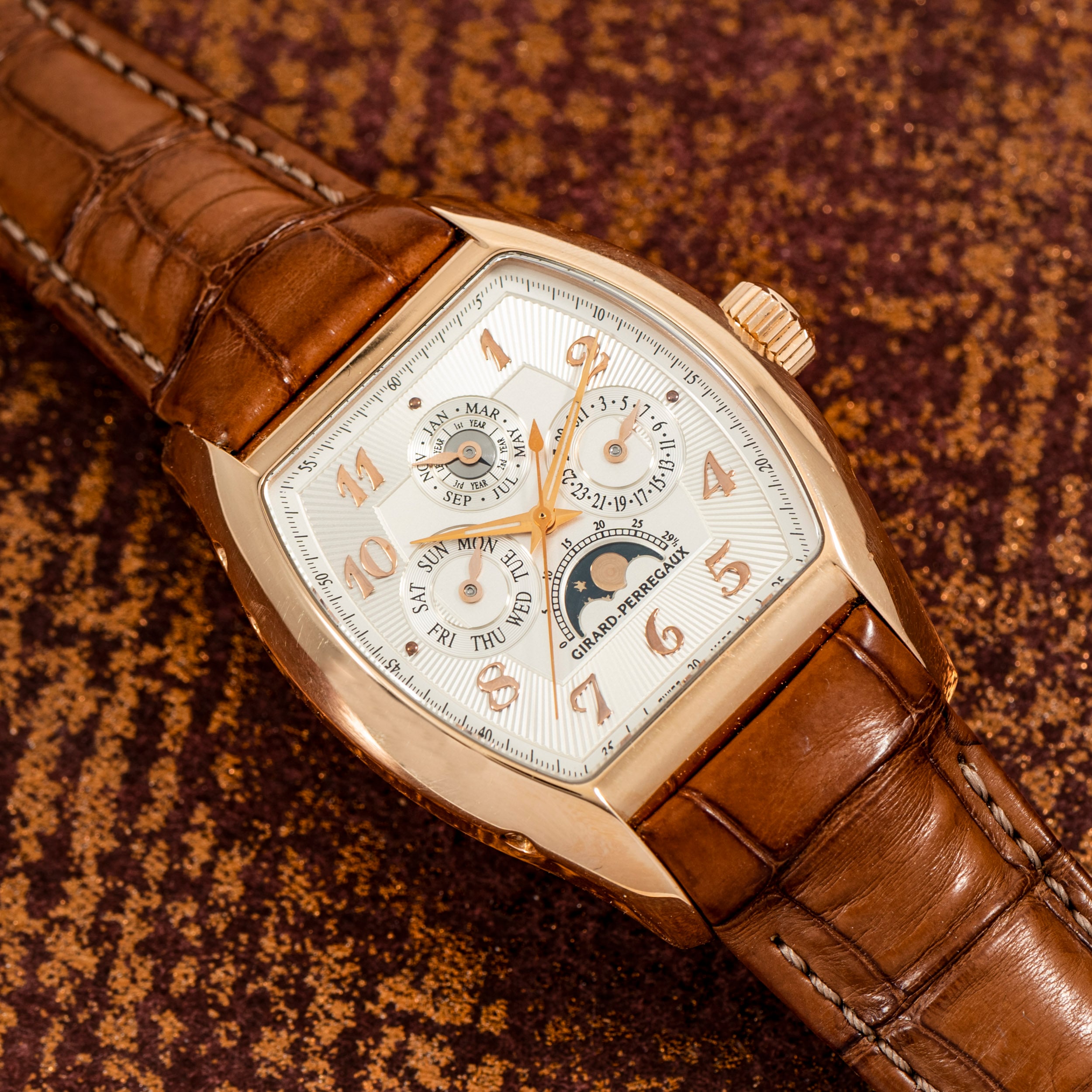 Pre Owned Girard Perregaux Richeville Perpetual Calendar USA