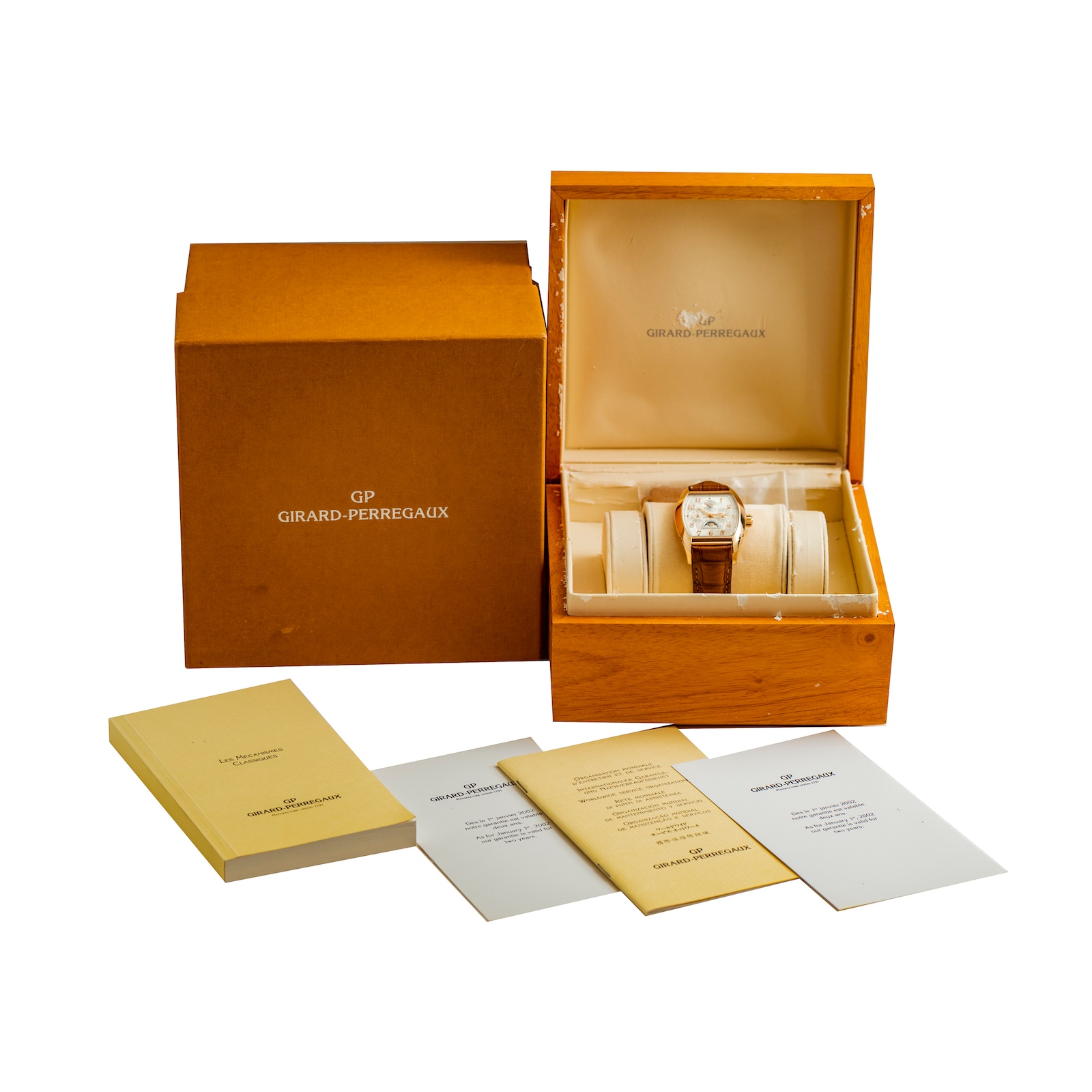 Pre-Owned Girard Perregaux Richeville Perpetual Calendar USA Edition