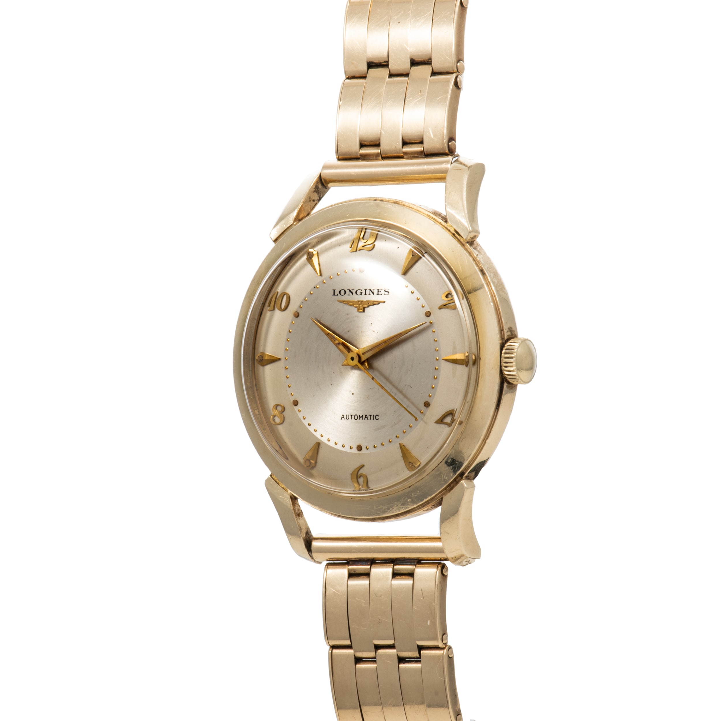 Longines automatic hot sale gold watches