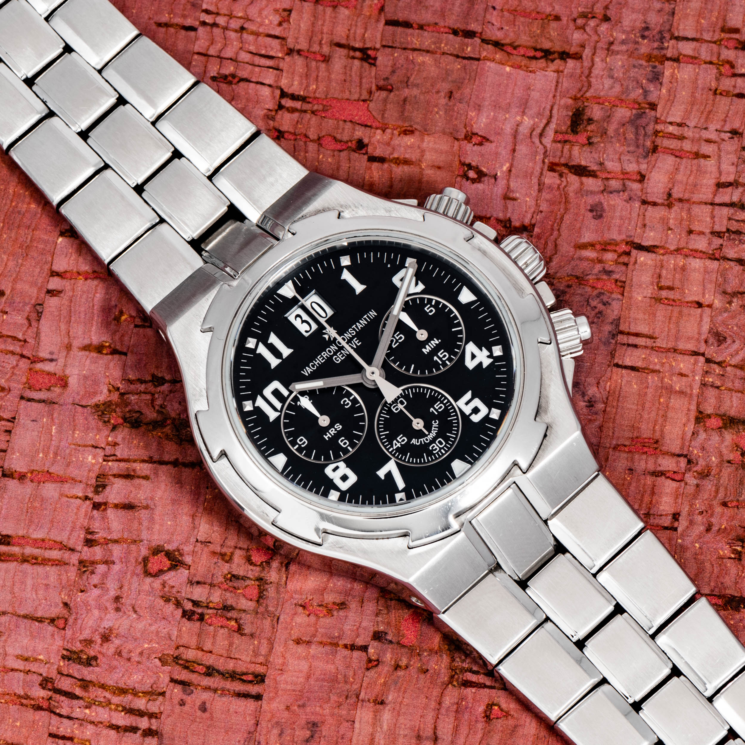 Pre Owned Vacheron Constantin Overseas Chronograph 40991150