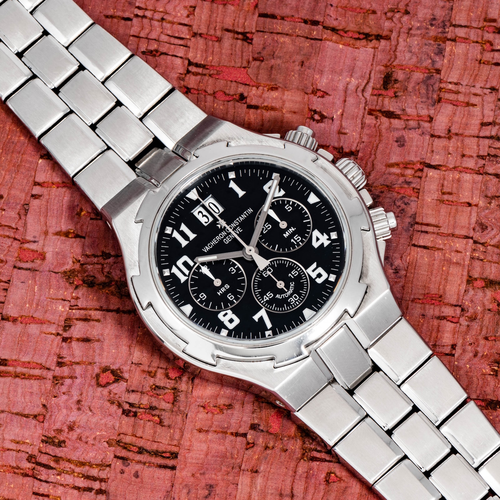 Pre-Owned Vacheron Constantin Overseas Chronograph