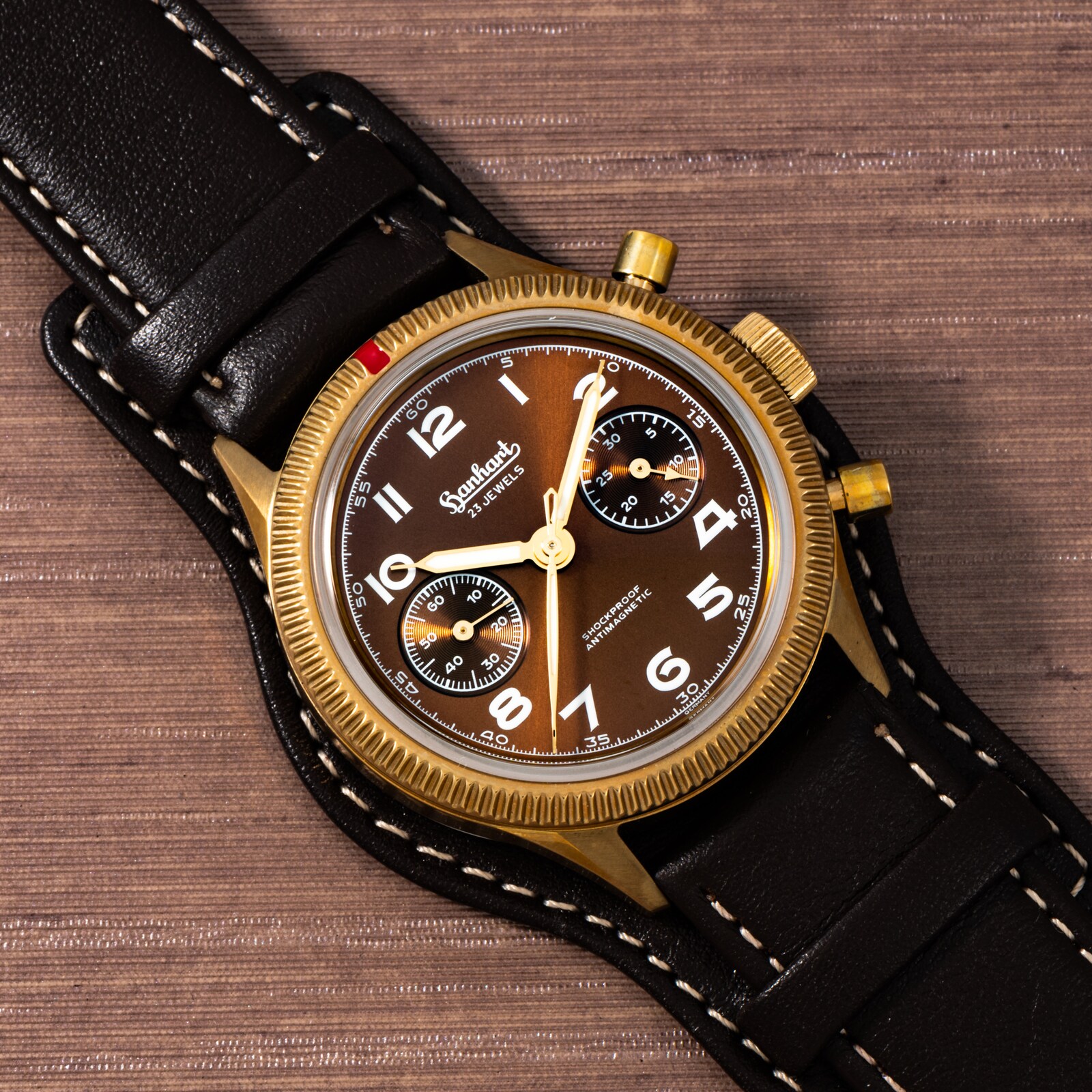 Pre-Owned Hanhart 417 'Copperhead' Chronograph