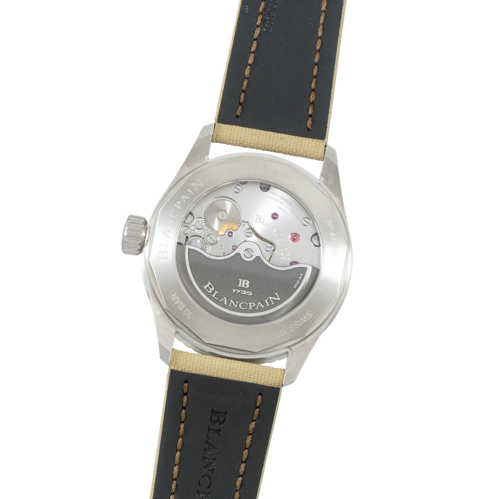 Pre-Owned Blancpain Blancpain Fifty Fathoms Bathyscaphe Day Date Desert Edition