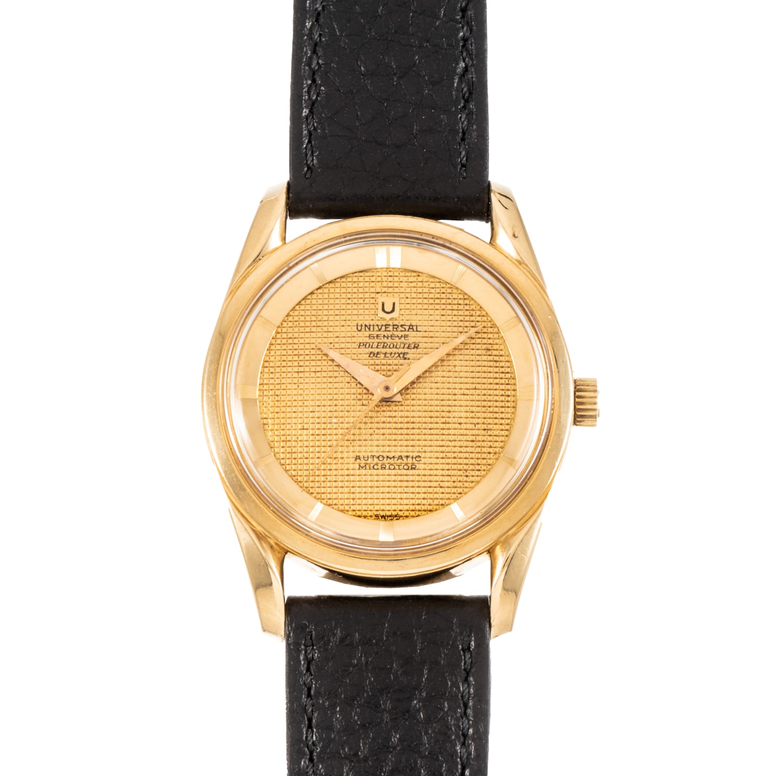 Pre-Owned Universal Geneve Universal Geneve Polerouter Deluxe 'Micro-Tapisserie'