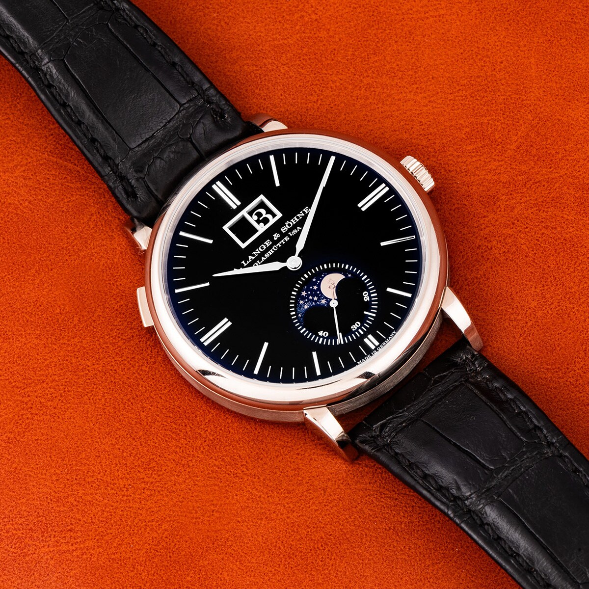 Pre-Owned A. Lange & Sohne A. Lange & Sohne Saxonia Moonphase