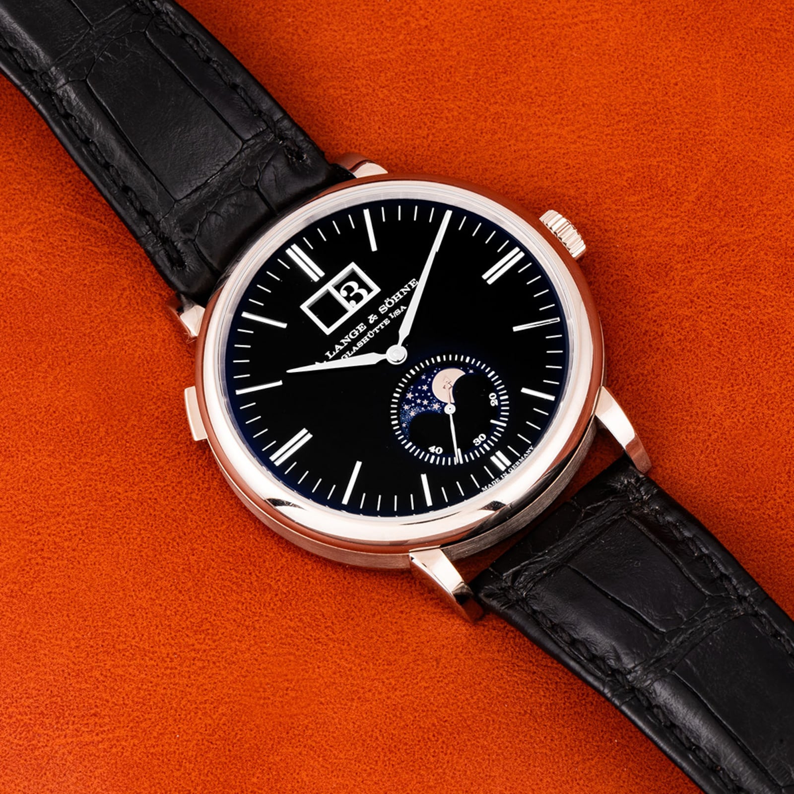 Pre-Owned A. Lange & Sohne A. Lange & Sohne Saxonia Moonphase