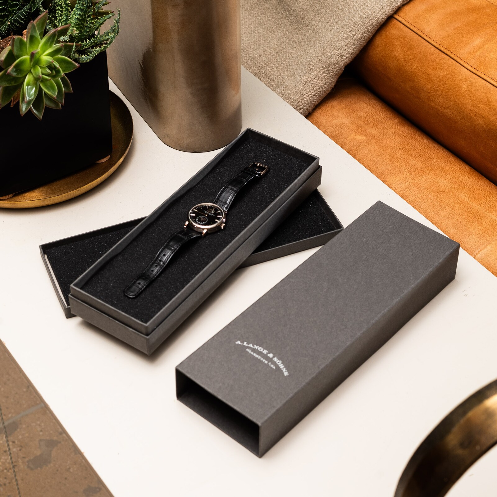 Pre-Owned A. Lange & Sohne A. Lange & Sohne Saxonia Moonphase