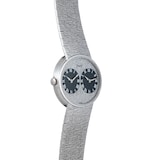 Pre-Owned Piaget Piaget White Gold 'Twin Time' Dress Watch