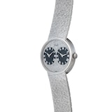 Pre-Owned Piaget Piaget White Gold 'Twin Time' Dress Watch