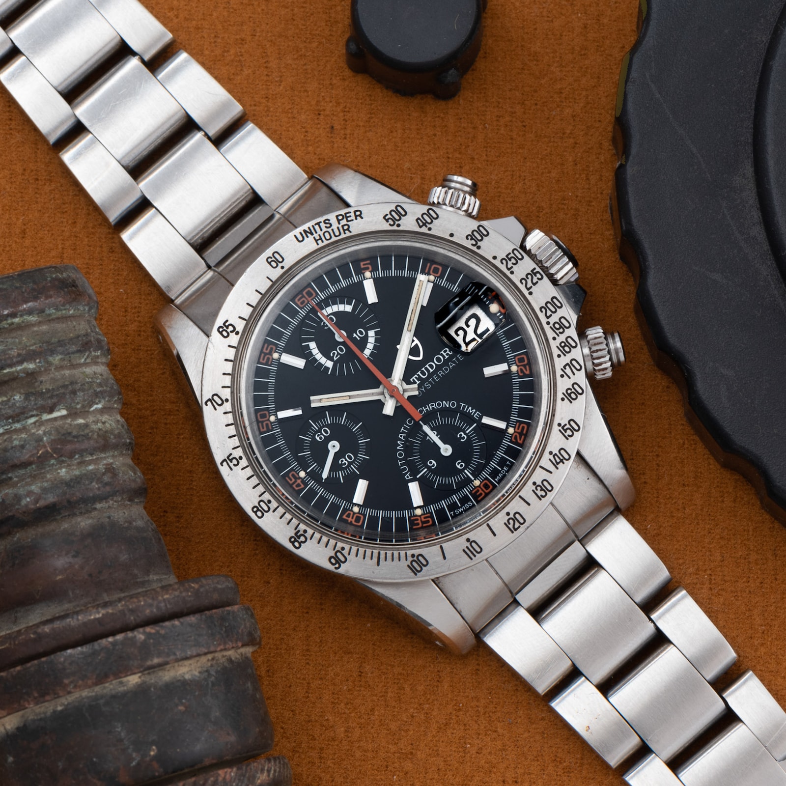 Pre-Owned Tudor Tudor Oysterdate 'Monte Carlo' Chronograph