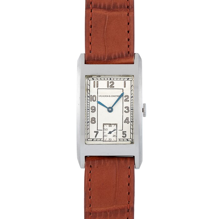 Pre-Owned Vacheron Constantin Vacheron Constantin Rectangular Steel Dress Watch